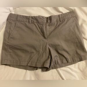 Gray shorts from loft size 8